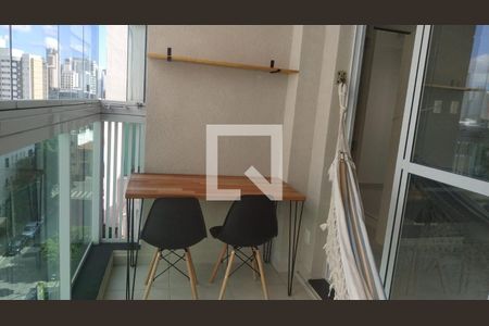 Varanda de kitnet/studio à venda com 1 quarto, 35m² em Água Branca, São Paulo