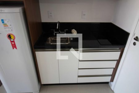 Studio- Cozinha de kitnet/studio para alugar com 1 quarto, 26m² em Vila Clementino, São Paulo