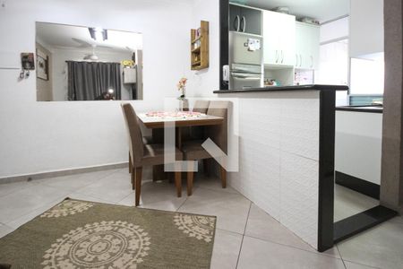 Sala de Jantar de apartamento à venda com 2 quartos, 49m² em Vila Antonieta, São Paulo