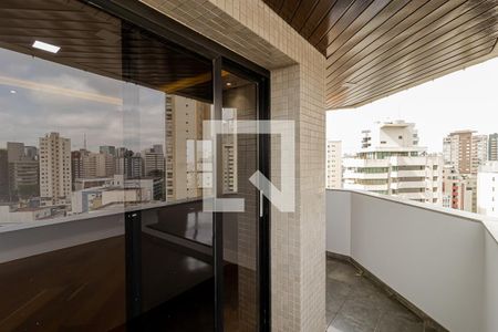 Sacada de apartamento à venda com 5 quartos, 185m² em Aclimação, São Paulo