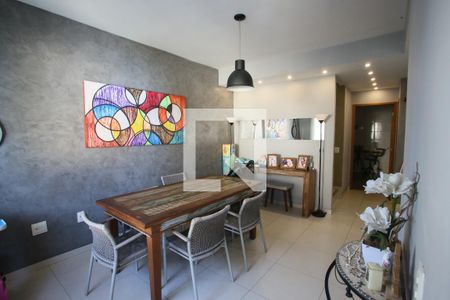 Sala de Jantar de casa de condomínio para alugar com 3 quartos, 120m² em Pechincha, Rio de Janeiro