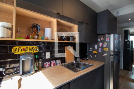 Cozinha de kitnet/studio à venda com 1 quarto, 48m² em Brooklin Paulista, São Paulo