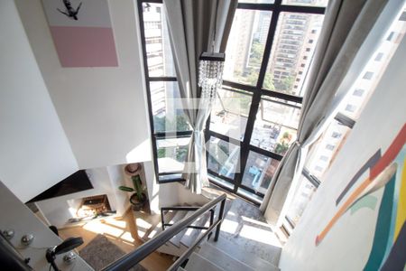 Escada de kitnet/studio à venda com 1 quarto, 48m² em Brooklin Paulista, São Paulo