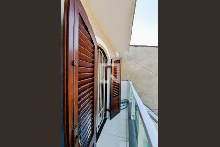 Varanda do Quarto de casa para alugar com 1 quarto, 50m² em Jardim Bela Vista, Guarulhos