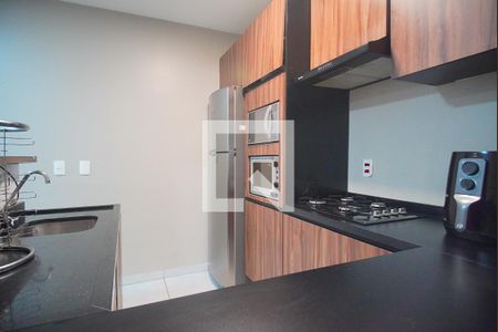 Cozinha de apartamento à venda com 2 quartos, 50m² em Canudos, Novo Hamburgo