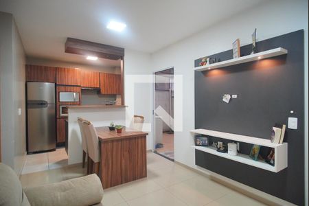 Sala de apartamento à venda com 2 quartos, 50m² em Canudos, Novo Hamburgo