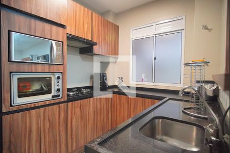 Cozinha de apartamento à venda com 2 quartos, 50m² em Canudos, Novo Hamburgo