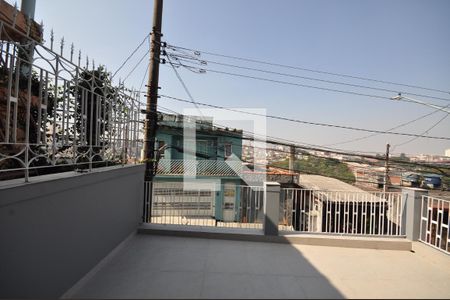 Vista da Sala de casa para alugar com 2 quartos, 75m² em Vila Isolina Mazzei, São Paulo