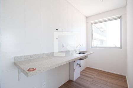 Cozinha de kitnet/studio para alugar com 1 quarto, 45m² em Centro, Osasco