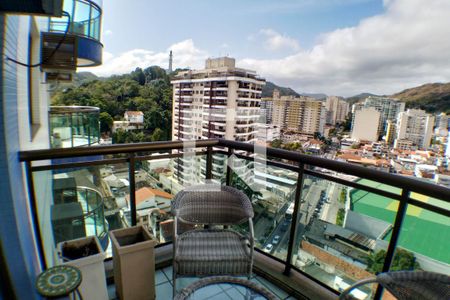 Varanda da Sala de apartamento para alugar com 2 quartos, 85m² em Icaraí, Niterói