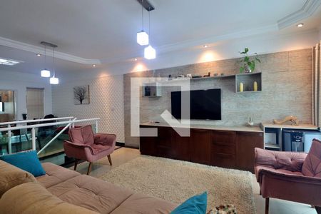 Sala de casa à venda com 3 quartos, 205m² em Vila Camilópolis, Santo André