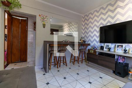 Sala de apartamento à venda com 2 quartos, 48m² em Jardim Redil, São Paulo