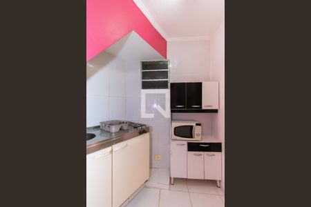 Cozinha de kitnet/studio para alugar com 1 quarto, 20m² em Aclimação, São Paulo