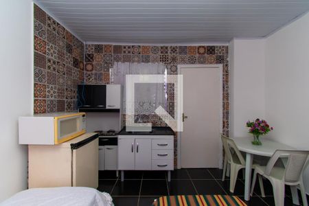 Cozinha de kitnet/studio para alugar com 1 quarto, 20m² em Vila Mariana, São Paulo