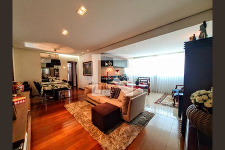 Sala de apartamento à venda com 3 quartos, 100m² em Cidade Nova, Belo Horizonte