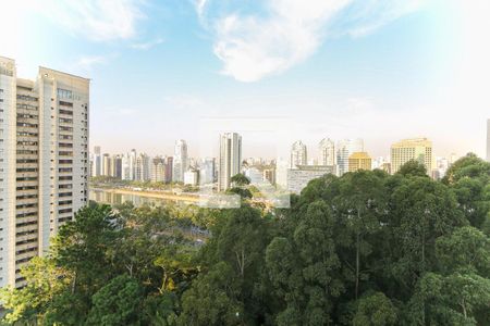 Vista da Varanda de apartamento para alugar com 1 quarto, 37m² em Real Parque, São Paulo