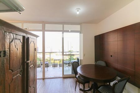 Sala de apartamento para alugar com 1 quarto, 37m² em Real Parque, São Paulo