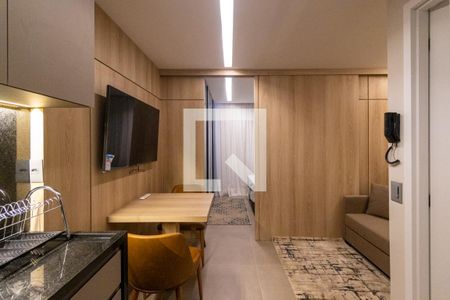 Studio para alugar com 27m², 1 quarto e sem vagaSala e Cozinha