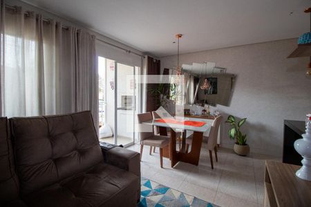 Sala e Sala de Jantar de apartamento para alugar com 3 quartos, 72m² em Parque Villa Flores, Sumaré