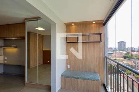 Varanda de kitnet/studio para alugar com 1 quarto, 28m² em Vila Mariana, São Paulo