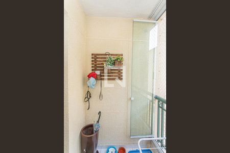 Varanda da sala de apartamento à venda com 2 quartos, 54m² em Jardim Peri, São Paulo