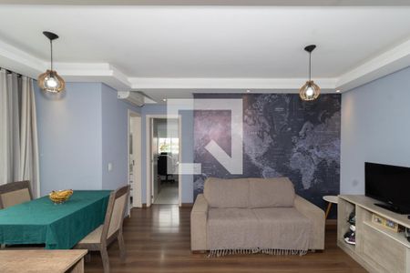 Sala/Cozinha de apartamento à venda com 2 quartos, 55m² em Bairro Fátima, Canoas