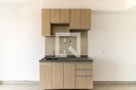 Cozinha de kitnet/studio para alugar com 1 quarto, 30m² em Centro Histórico de São Paulo, São Paulo