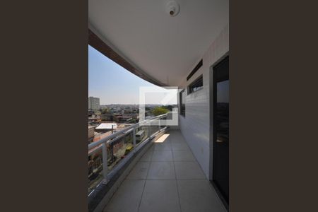 Varanda da Sala de casa de condomínio para alugar com 2 quartos, 70m² em Bento Ribeiro, Rio de Janeiro