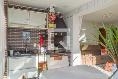 Varanda gourmet de apartamento à venda com 3 quartos, 133m² em Anchieta, São Bernardo do Campo