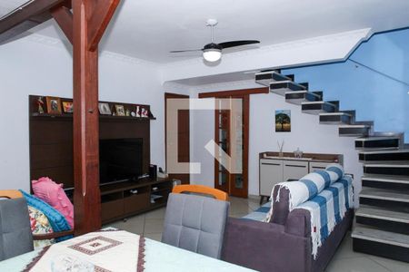 Sala de casa de condomínio à venda com 2 quartos, 119m² em Lins de Vasconcelos, Rio de Janeiro