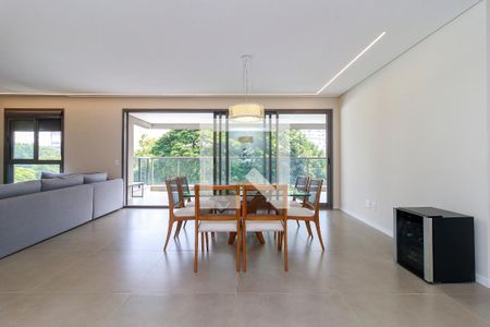 Sala de apartamento à venda com 3 quartos, 186m² em Campo Belo, São Paulo