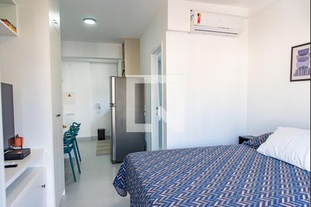 Sala/quarto de kitnet/studio para alugar com 1 quarto, 28m² em Paraíso, São Paulo