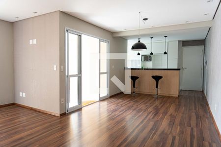 Sala de apartamento à venda com 2 quartos, 86m² em Vila Valparaíso, Santo André