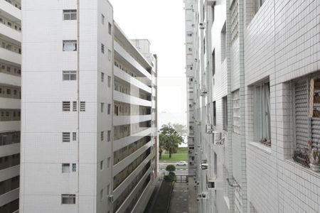 Vista do Quarto 1 de apartamento para alugar com 1 quarto, 47m² em Boqueirão, Santos