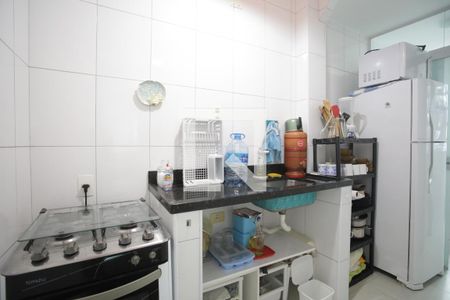 Cozinha de apartamento para alugar com 1 quarto, 47m² em Boqueirão, Santos