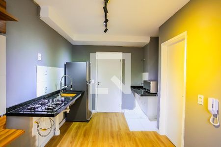 Sala e Cozinha Integrada de apartamento para alugar com 1 quarto, 26m² em Vila Nova das Belezas, São Paulo