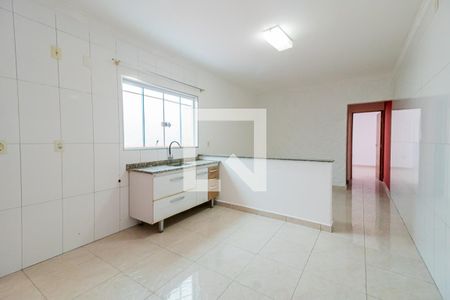 Cozinha de casa para alugar com 1 quarto, 64m² em Campestre, Santo André