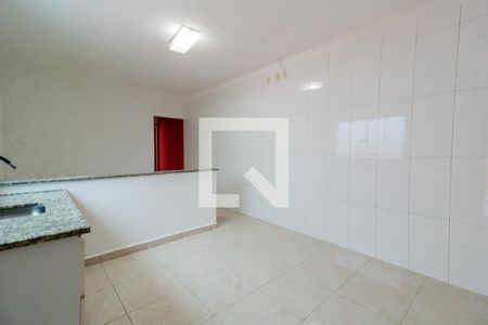 Cozinha de casa para alugar com 1 quarto, 64m² em Campestre, Santo André