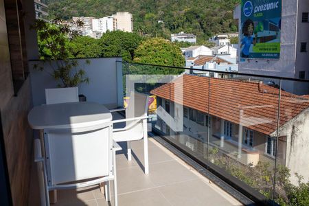 varanda da sala de apartamento à venda com 3 quartos, 82m² em Tijuca, Rio de Janeiro