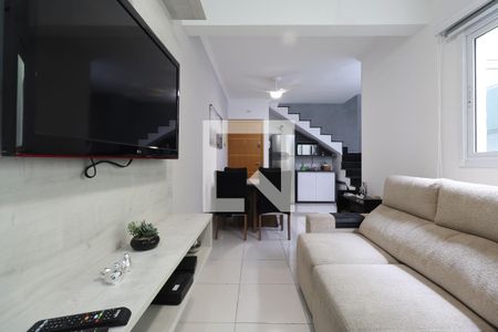 Sala de apartamento à venda com 2 quartos, 101m² em Utinga, Santo André