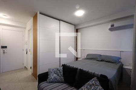 Studio - ambiente quarto de kitnet/studio à venda com 1 quarto, 27m² em Santa Ifigênia, São Paulo