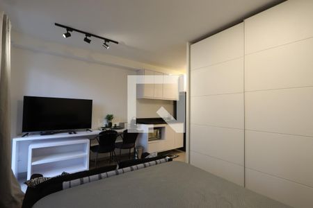 Studio - ambiente quarto de kitnet/studio à venda com 1 quarto, 27m² em Santa Ifigênia, São Paulo