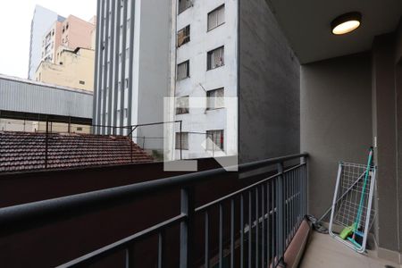 Varanda de kitnet/studio à venda com 1 quarto, 27m² em Santa Ifigênia, São Paulo