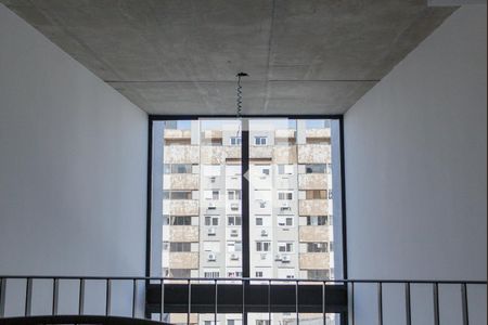 Vista da Suíte de kitnet/studio à venda com 1 quarto, 5675m² em Cidade Baixa, Porto Alegre