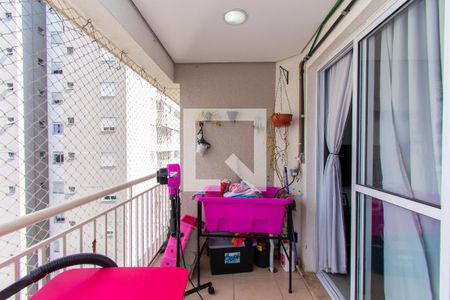 Varanda de Sala de apartamento para alugar com 2 quartos, 54m² em Vila Prudente, São Paulo