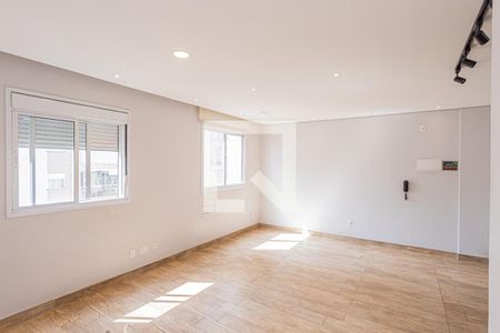 Sala, cozinha e área de serviço de apartamento para alugar com 1 quarto, 40m² em Vila Siqueira (zona Norte), São Paulo