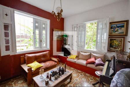 Sala de casa à venda com 3 quartos, 400m² em Tijuca, Rio de Janeiro