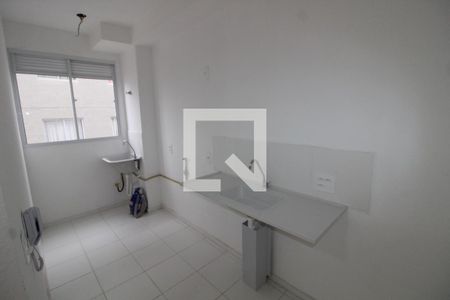 Cozinha/Área de serviço de apartamento para alugar com 2 quartos, 42m² em Jardim Imperador (zona Leste), São Paulo