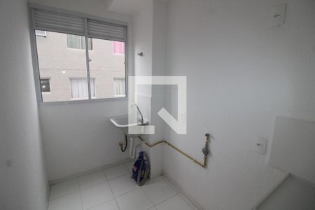 Cozinha/Área de serviço de apartamento para alugar com 2 quartos, 42m² em Jardim Imperador (zona Leste), São Paulo