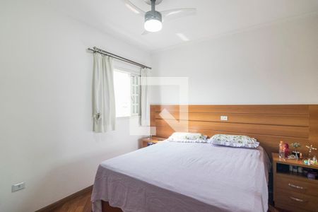 Suíte de casa de condomínio à venda com 3 quartos, 122m² em Vila América, Santo André